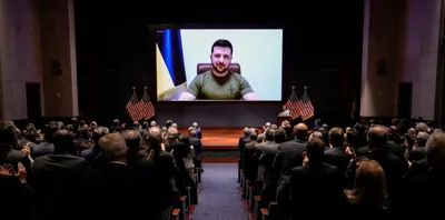‘close the sky over ukraine ’ ukrainian president zelenskiy urges us congress