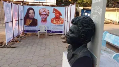 university of hyderabad protests after tribute to rohith vemula demolished