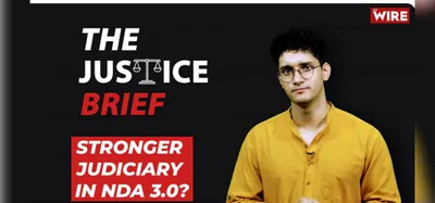 watch   the justice brief  a  stronger  judiciary not likely in modi led nda  reforms stuck
