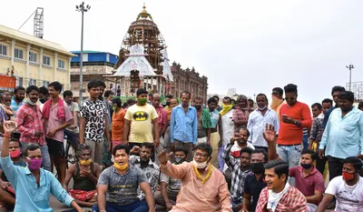 as protests in odisha mark sc s ban on rath yatra  stand taken by centre and odisha under scrutiny