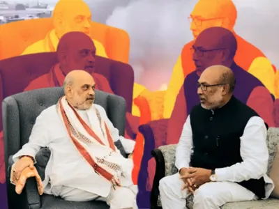 manipur tapes submitted to commission  did biren singh authorise use of ‘bombs’ in the state  in defiance of amit shah 