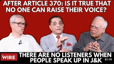 central hall   after article 370  is it true that no one can raise their voice in j k 