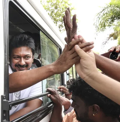 udhayanidhi stalin released after questioning  accuses tvk of diversionary tactics before budget session
