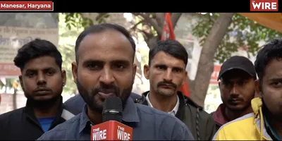 manesar  maruti suzuki employees demand permanent jobs  justice