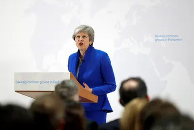 may to ask lawmakers to vote on a second brexit referendum