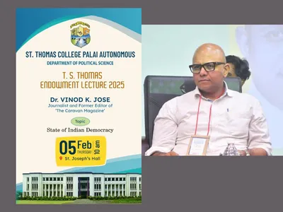  controversial figure   kerala s st  thomas college cancels lecture by former  caravan  editor