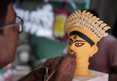 attacking food  art and words  has hindutva finally got to bengal s durga puja 