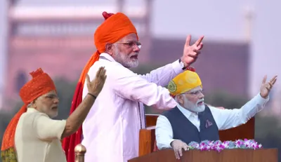 how do pm modi’s big ticket announcements from the red fort square up 