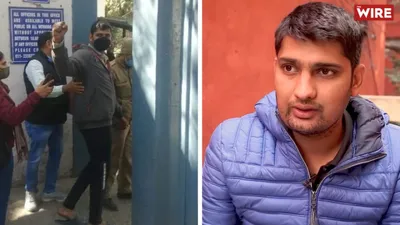 watch   journalist mandeep punia speaks to  the wire  after his release