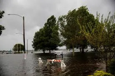 tropical storm  florence  leaves five dead  communities flooded in north  south carolina