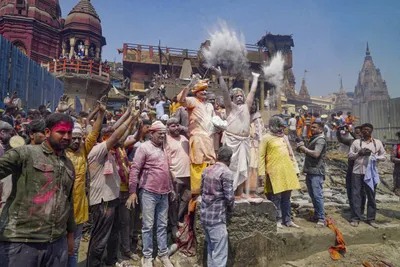 manikarnika ghat ‘not a protected monument’ under asi  rajya sabha told