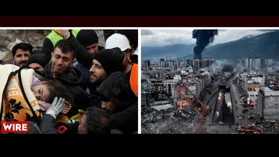 watch    worst tragedy   earthquake in turkey and syria leaves trail of destruction