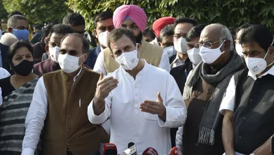 centre is  terrified  of having a discussion on farm laws  rahul gandhi