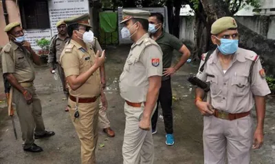 old video of bihar cops chanting  jai shree ram  shared as proof of tripura violence