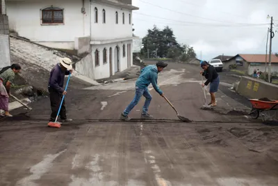 guatemalan officials release warnings of falling ash from fuego  caution flights