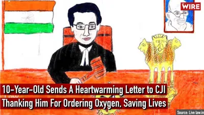 watch   a heartwarming letter exchange between cji ramana and a 10 year old