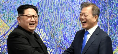 north  south korea agree to work towards  complete denuclearisation 