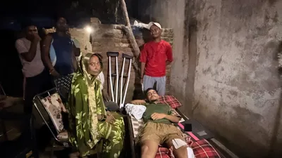 a month later  victims of police firing during siwan youth protests are still struggling