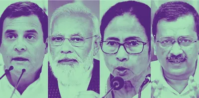 spot the difference in what parties vying for india s voters now represent