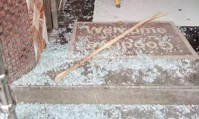 riots in pakistan over  blasphemy  by hindu school principal