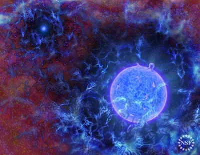 ancient starlight trapped in cosmic gas offers clues about universe s firstborn suns