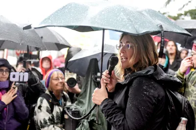 ‘trump was a cliché’  reading naomi klein in india