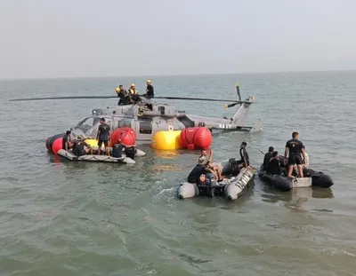 navy pilots save the day in first ever dhruv ditching
