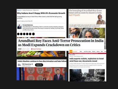 india  globally  arundhati roy  the rss in australia  india in israel  and more