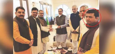 man behind  ashram  set attack was convicted of murder  has ties with mp cm  bjp leaders