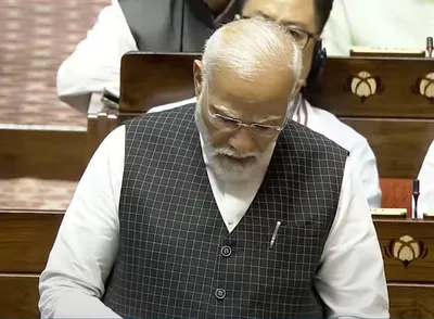 day after opposition’s manipur slogans in ls  modi addresses violence torn state in rs