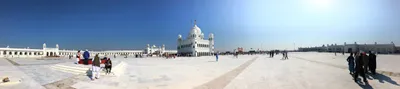 in photos   one year apart  once neglected  kartarpur gurudwara comes to life