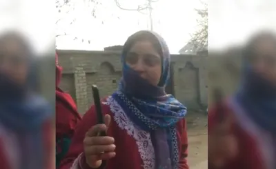 j k  woman  daughter held for  anti national  slogans  questioning cops  version of  encounter 