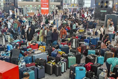 indigo crisis  over 1 000 flights cancelled  dgca withdraws pilots  rest norm  chaos at airports