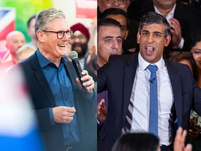 uk election  voting begins  labour tipped for win over rishi sunak led tories