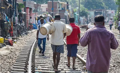 delhi slum eviction   covid 19 took away everything  now roof being taken away too 