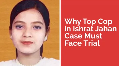 watch  lawyer vrinda grover on why top cop in ishrat jahan case must face trial