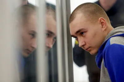 ukraine court sentences russian soldier to life in prison for committing war crime