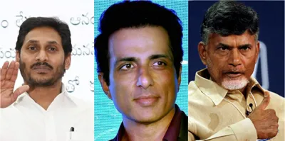 andhra pradesh  sonu sood s charitable act sees farmer caught in a political storm