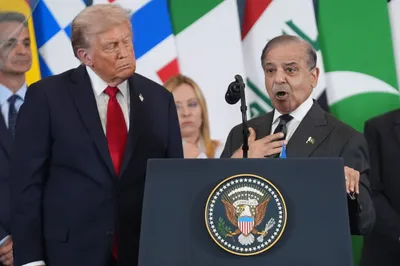 at gaza peace summit in egypt  shehbaz sharif again bats for nobel peace prize for trump