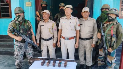 manipur  bsf camp in churachandpur to serve as temporary prison as state jails reach capacity