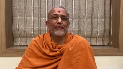 gujarat swaminarayan saint linked to land fraud