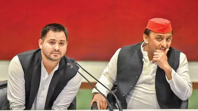two states and two scions  will akhilesh yadav face in 2022 what tejashwi yadav did in 2020 
