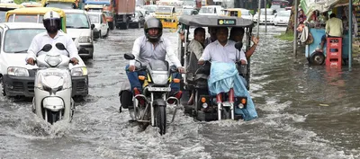 why do delhi roads get water logged 
