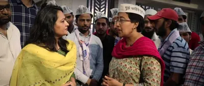 watch   what is aap s atishi promising the marginalised muslims of east delhi 