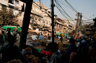 rampant encroachment in markets is pushing out pedestrians
