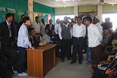 rohingya repatriation  bangladesh  unhcr ink preliminary plan