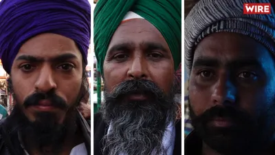 watch   singhu border tense after  locals  target farmers  protest site