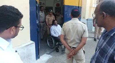 ‘it is only by chance that i came out of prison alive’  g n  saibaba