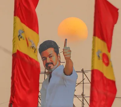 sound  fury and tempered expectations  vijay has a cinematic political debut