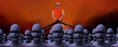 how modi controls the mass media and its narrative